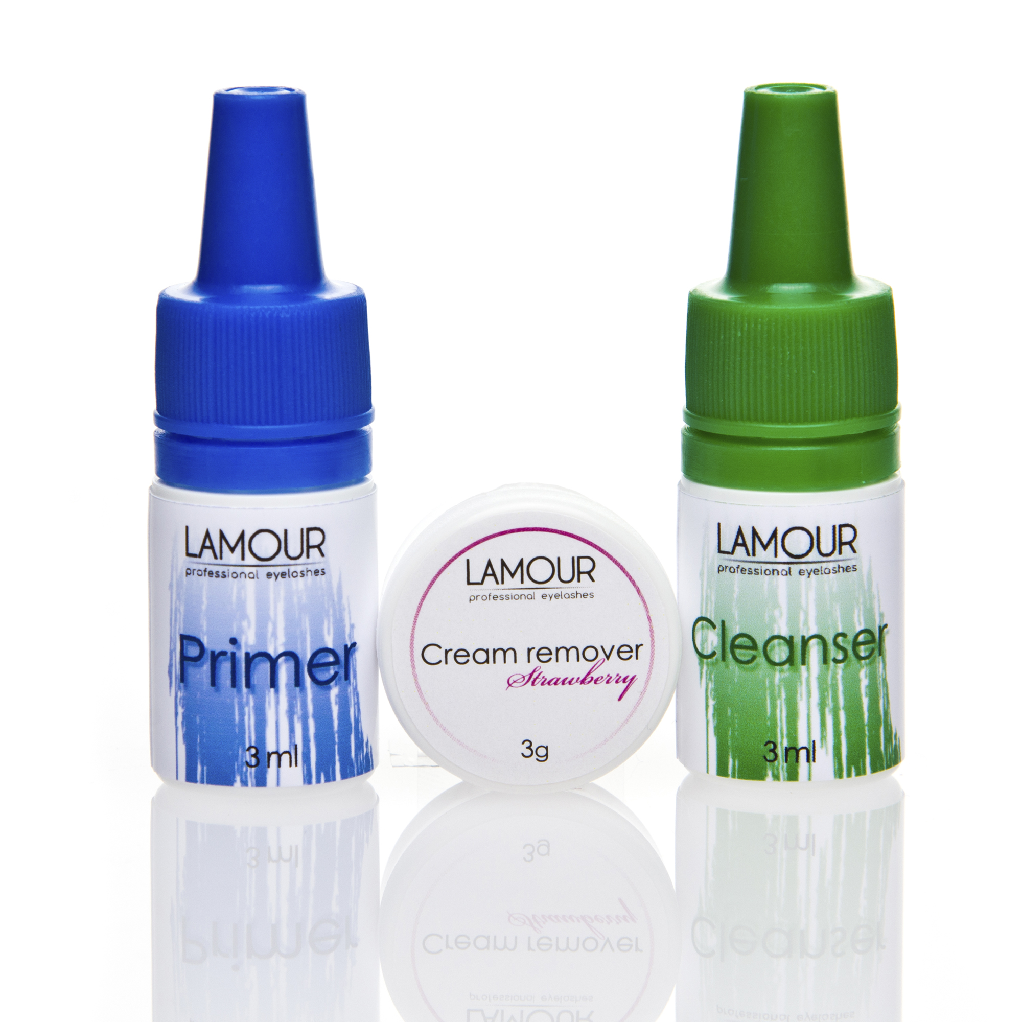 Комплект (Primer, Cleanser, Cream remover) по 3мл.  4